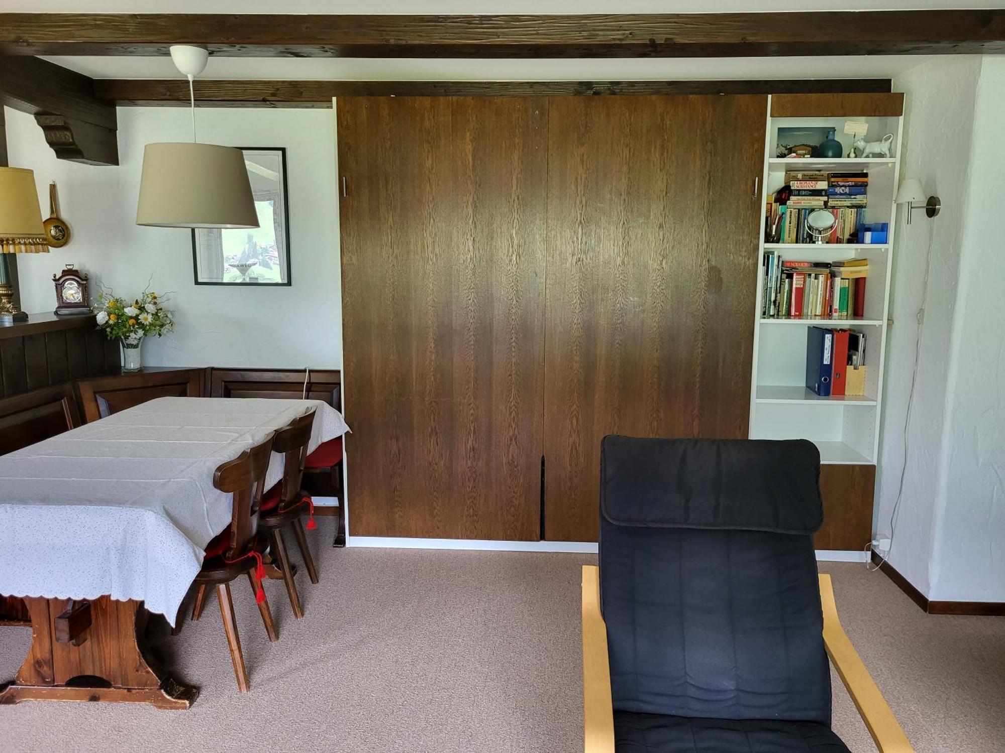 Appartement In Hus Signal Met Prachtig Uitzicht Op De Bergen Klosters Exterior foto