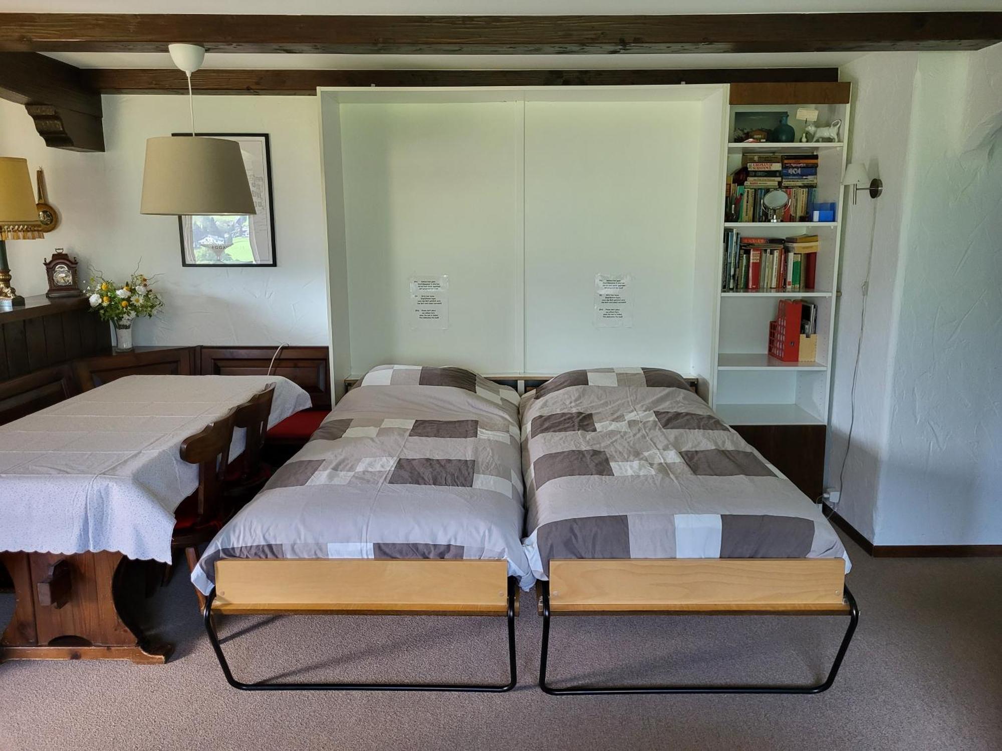 Appartement In Hus Signal Met Prachtig Uitzicht Op De Bergen Klosters Exterior foto